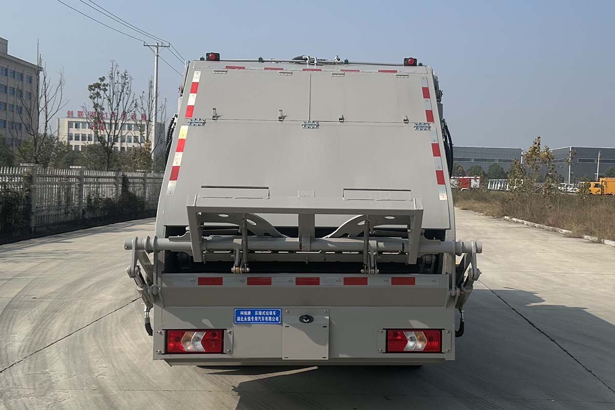 柯銘牌WYW5090ZYSJX壓縮式垃圾車(chē)公告圖片