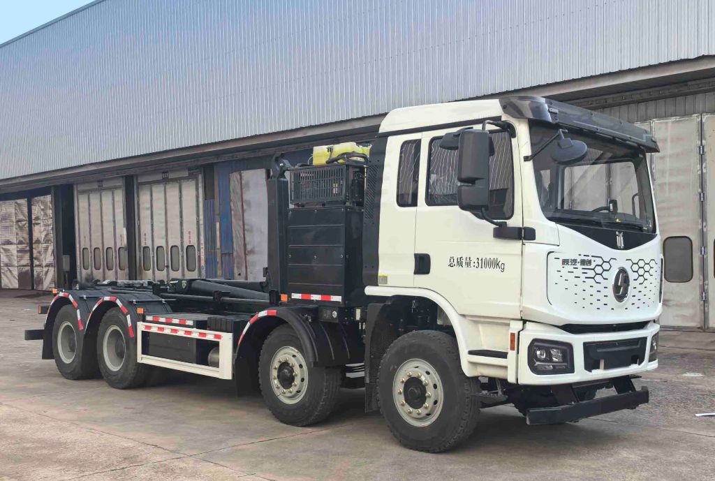 长沣牌CFC5317ZXXSXBEV纯电动车厢可卸式垃圾车