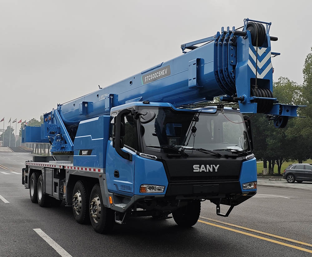 SYM5381JQZ50C8SHEV型插电式增程混合动力汽车起重机图片