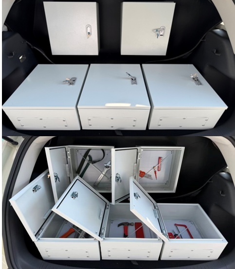 纯电动工具车图片