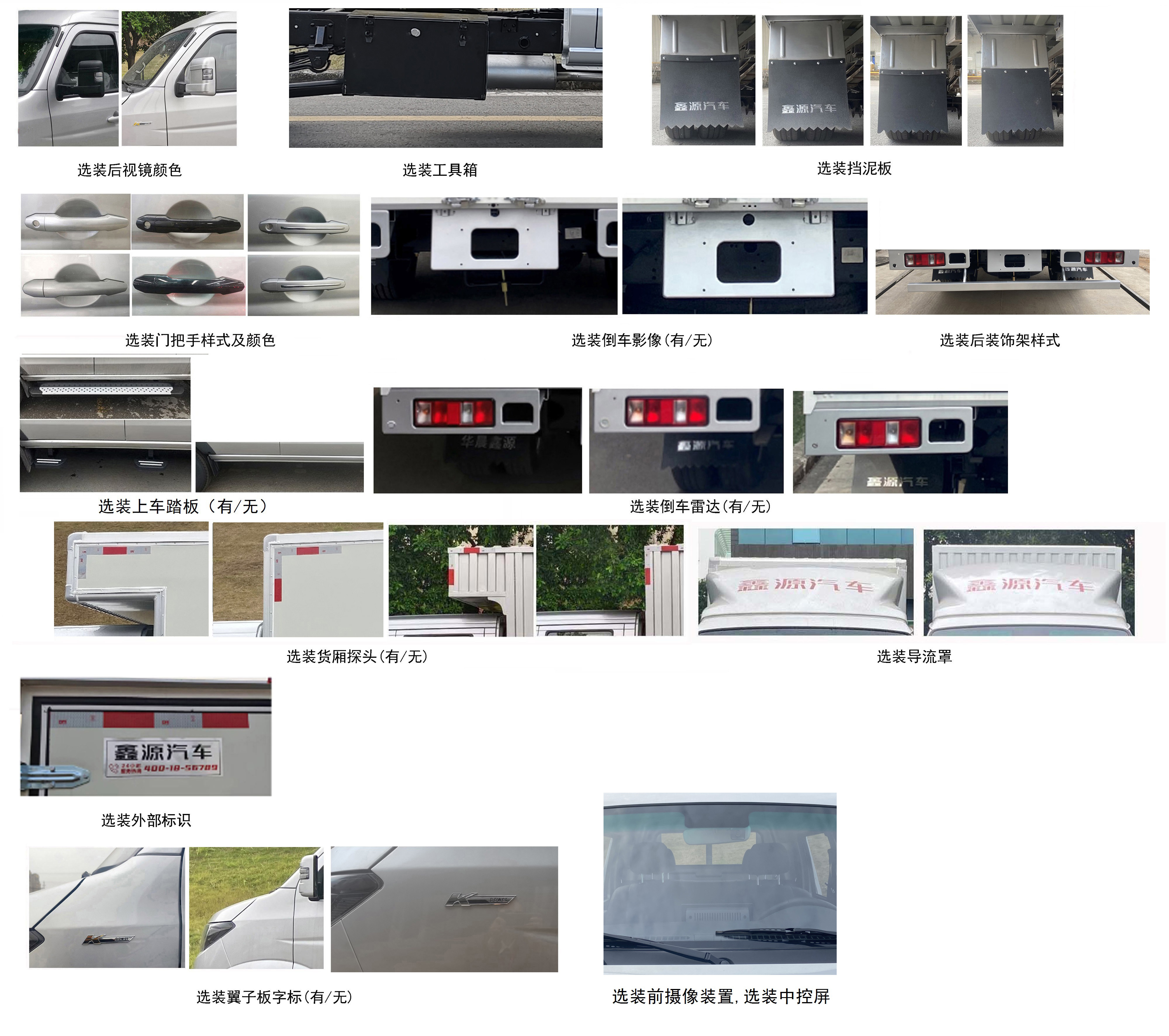 鑫源牌JKC5030XXYS6D0厢式货车公告图片
