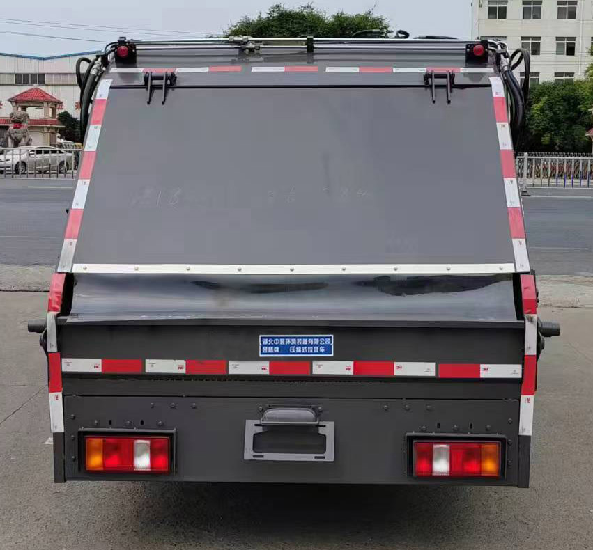 昱曦牌CHN5041ZYSJX6WL壓縮式垃圾車公告圖片