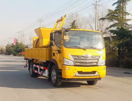 沥青路面热再生修补车