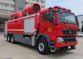 银河牌BX5290TXFGP100/HT6高倍泡沫消防车