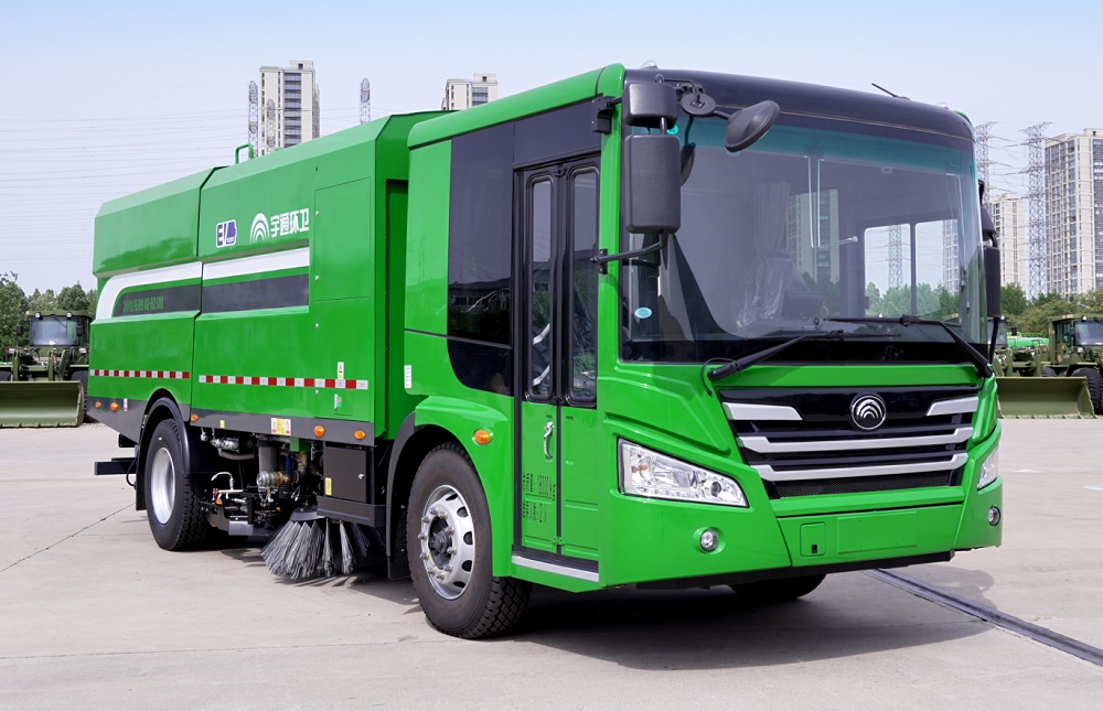 宇通牌YTZ5186TXSD1BEVA纯电动洗扫车