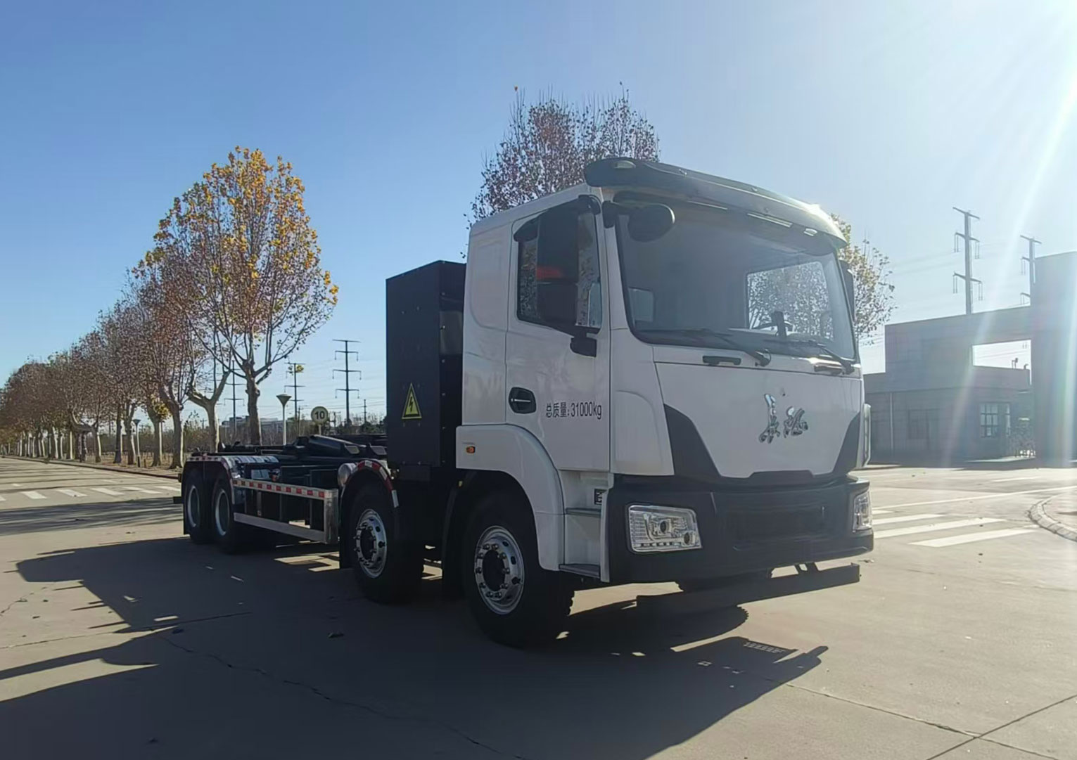 长征牌CZ5310ZXXSW60BEV纯电动车厢可卸式垃圾车