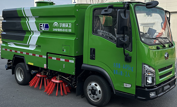宇通牌YTZ5041TSLD0BEVA純電動掃路車公告圖片