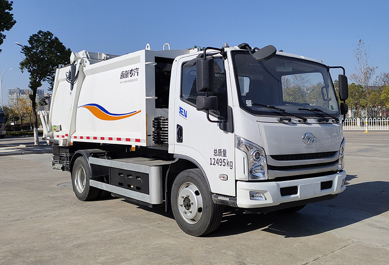 永航星牌YHA5127ZYSSHBEV2純電動壓縮式垃圾車公告圖片