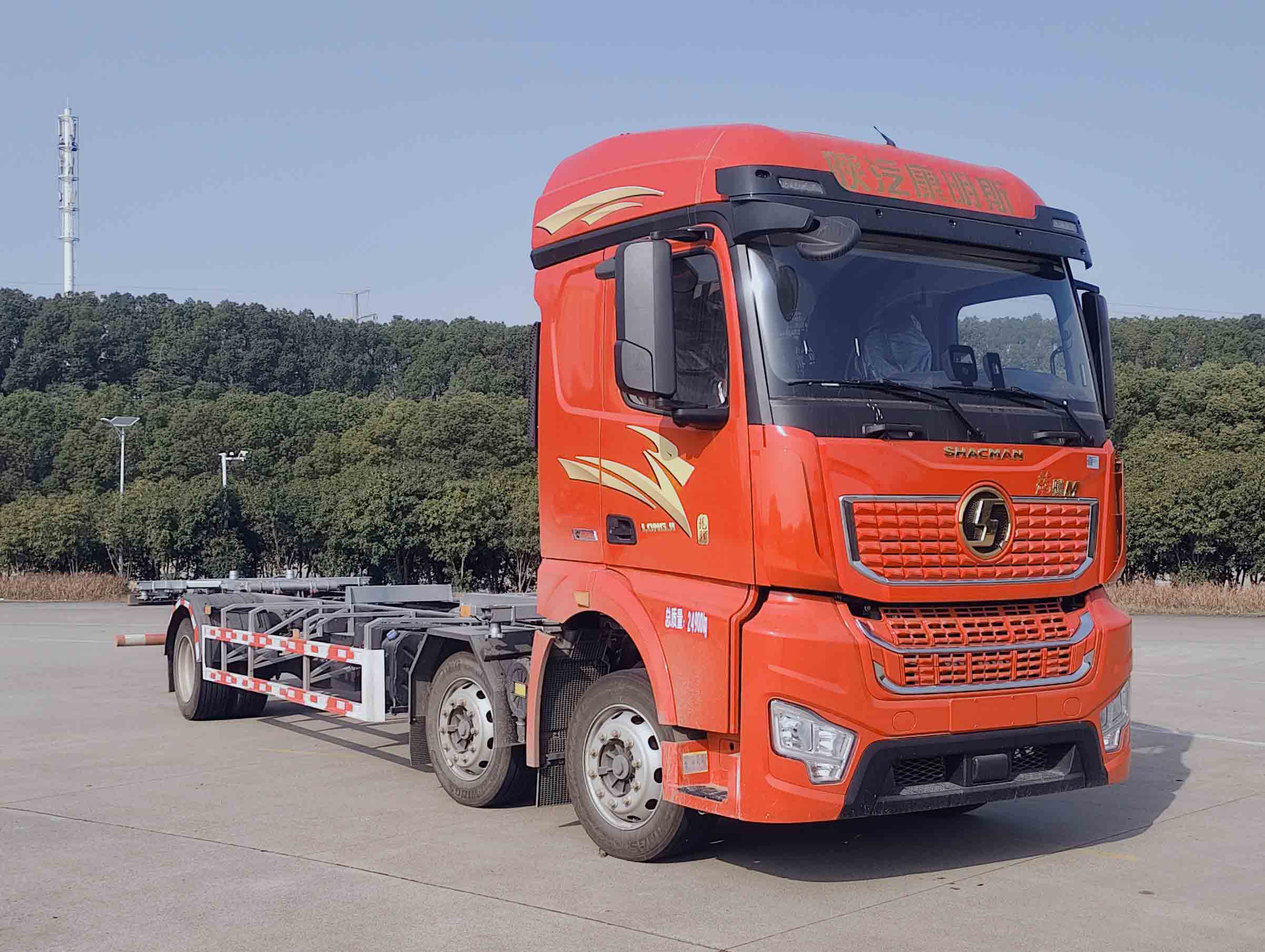 陕汽牌SX5259ZKXMB569F3车厢可卸式汽车