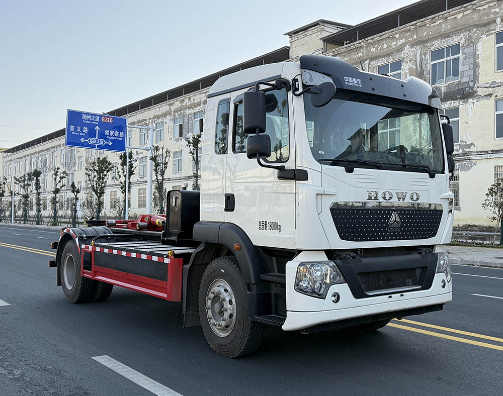 昱曦牌CHN5181ZXXZZBEV纯电动车厢可卸式垃圾车