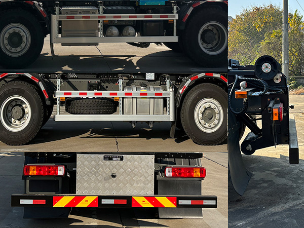 金沙田牌AQY5310ZXXE6車廂可卸式垃圾車公告圖片