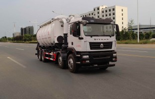 吸引压送车