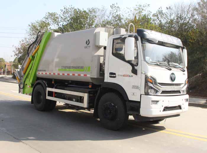 纵昂牌CLT5160ZYSBJBEV纯电动压缩式垃圾车