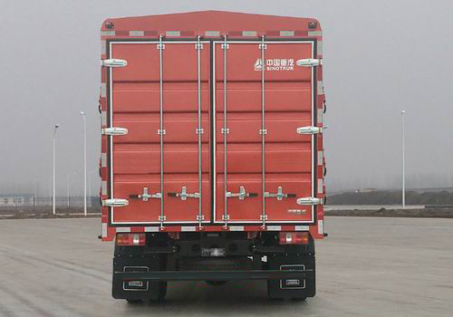豪沃牌ZZ5087CCYG3315F183倉(cāng)柵式運(yùn)輸車(chē)公告圖片