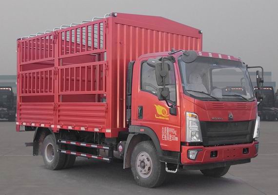 豪沃牌ZZ5087CCYH3315F183仓栅式运输车