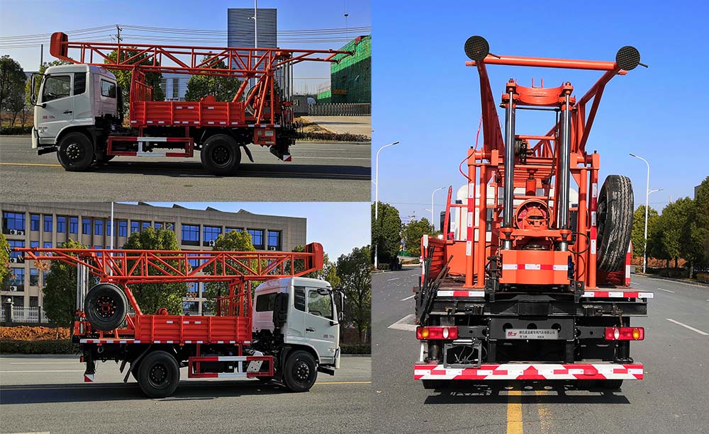 楚飛牌CLQ5110TZJ6D鉆機(jī)車公告圖片