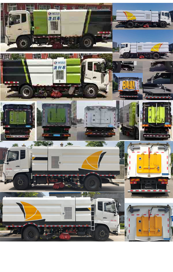 东风天锦VR CL5180TXSD6GH洗扫车公告图片