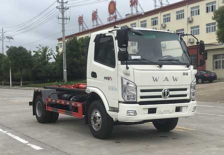 帝王環(huán)衛(wèi)牌HDW5042ZXXFD6車廂可卸式垃圾車公告圖片