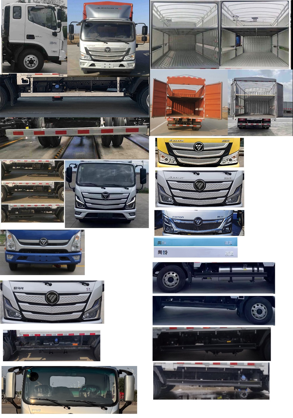 福田牌BJ5048CCQ-FM4畜禽运输车公告图片