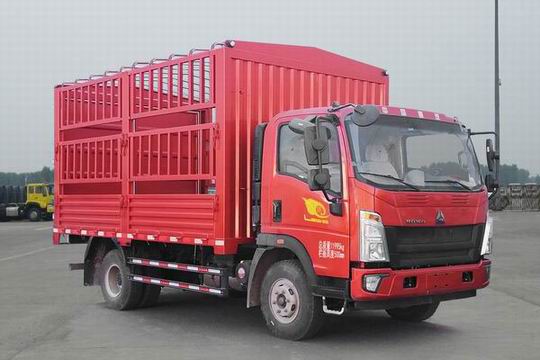 豪沃牌ZZ5127CCYH3315F1仓栅式运输车