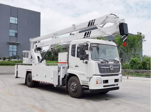 程力威牌CLW5120JGK6HX高空作业车