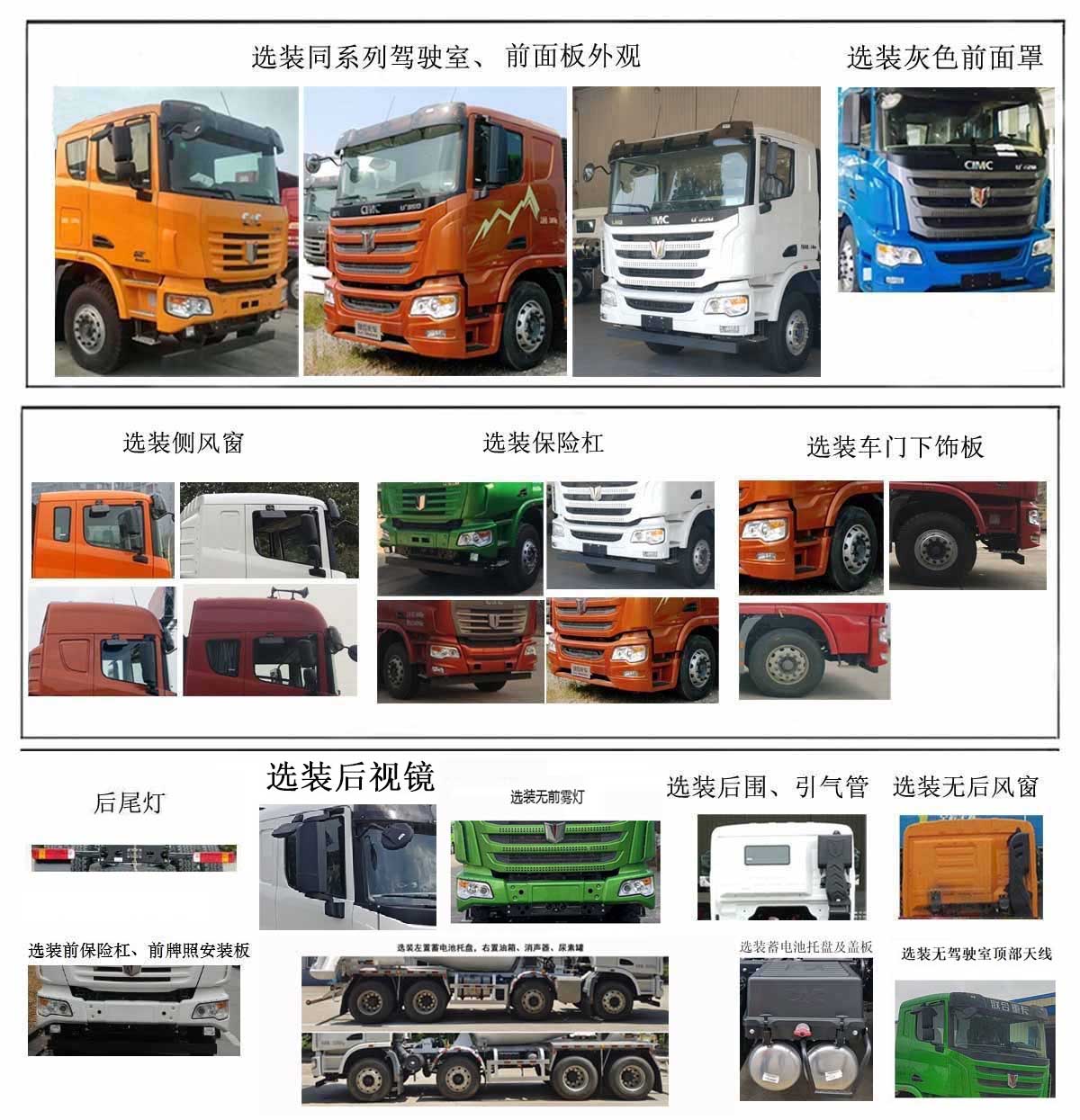 混凝土搅拌运输车图片