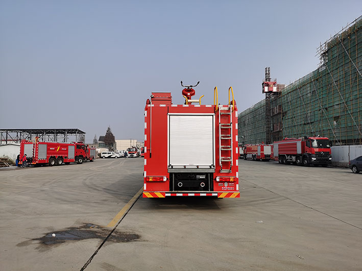 汉江牌HXF5190GXFSG80/HWVI水罐消防车公告图片