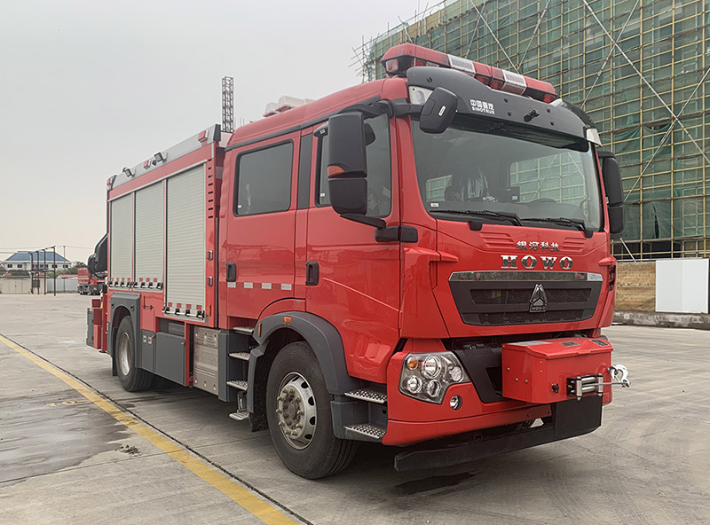 银河牌BX5170TXFHJ80/HT6化学救援消防车公告图片