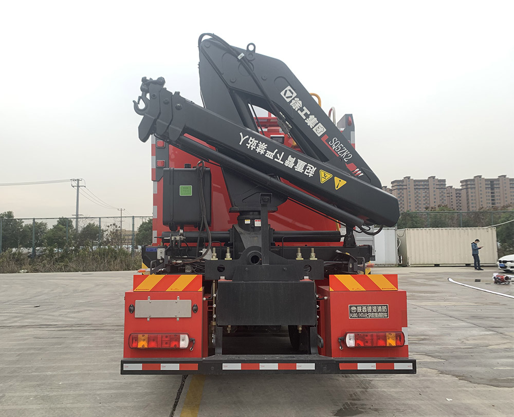 银河牌BX5170TXFHJ80/HT6化学救援消防车公告图片