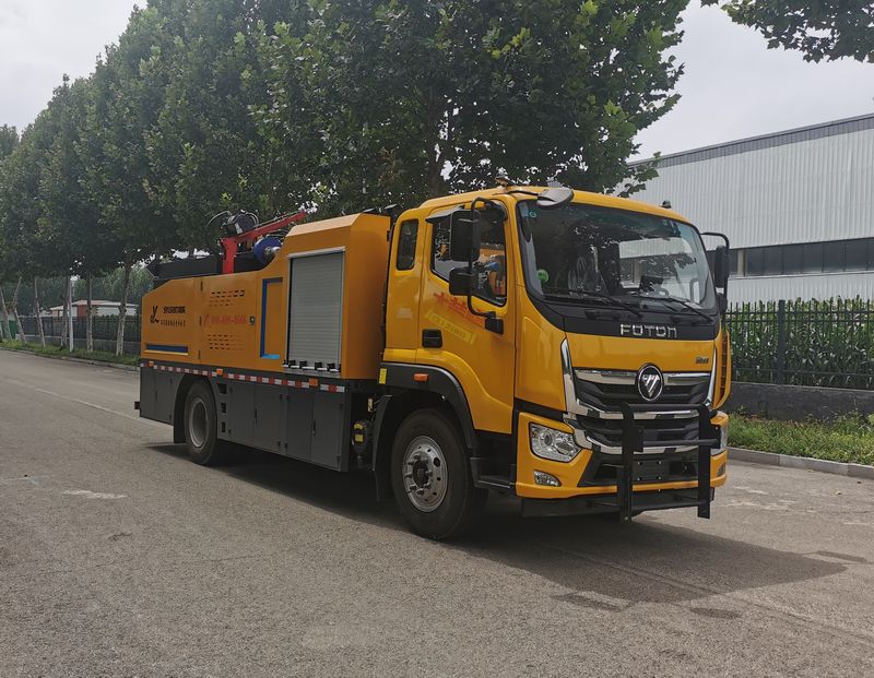 友屹牌SYL5181TXB6沥青路面热再生修补车