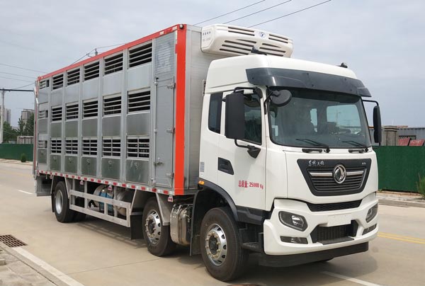 龙牧双星牌LMX5250CCQEX6畜禽运输车