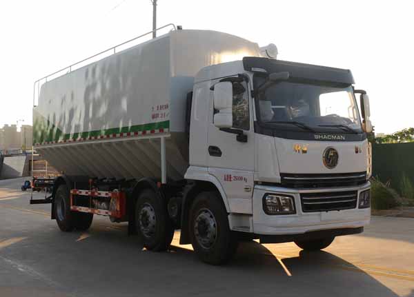 龙牧双星牌LMX5252ZSLSX6散装饲料运输车图片