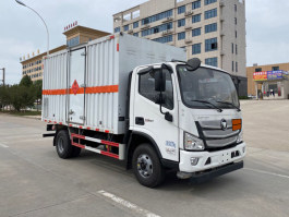 楚胜牌CSC5088XRYBK6易燃液体厢式运输车