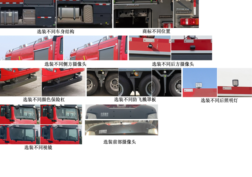 中联牌ZLF5342GXFPM180泡沫消防车公告图片