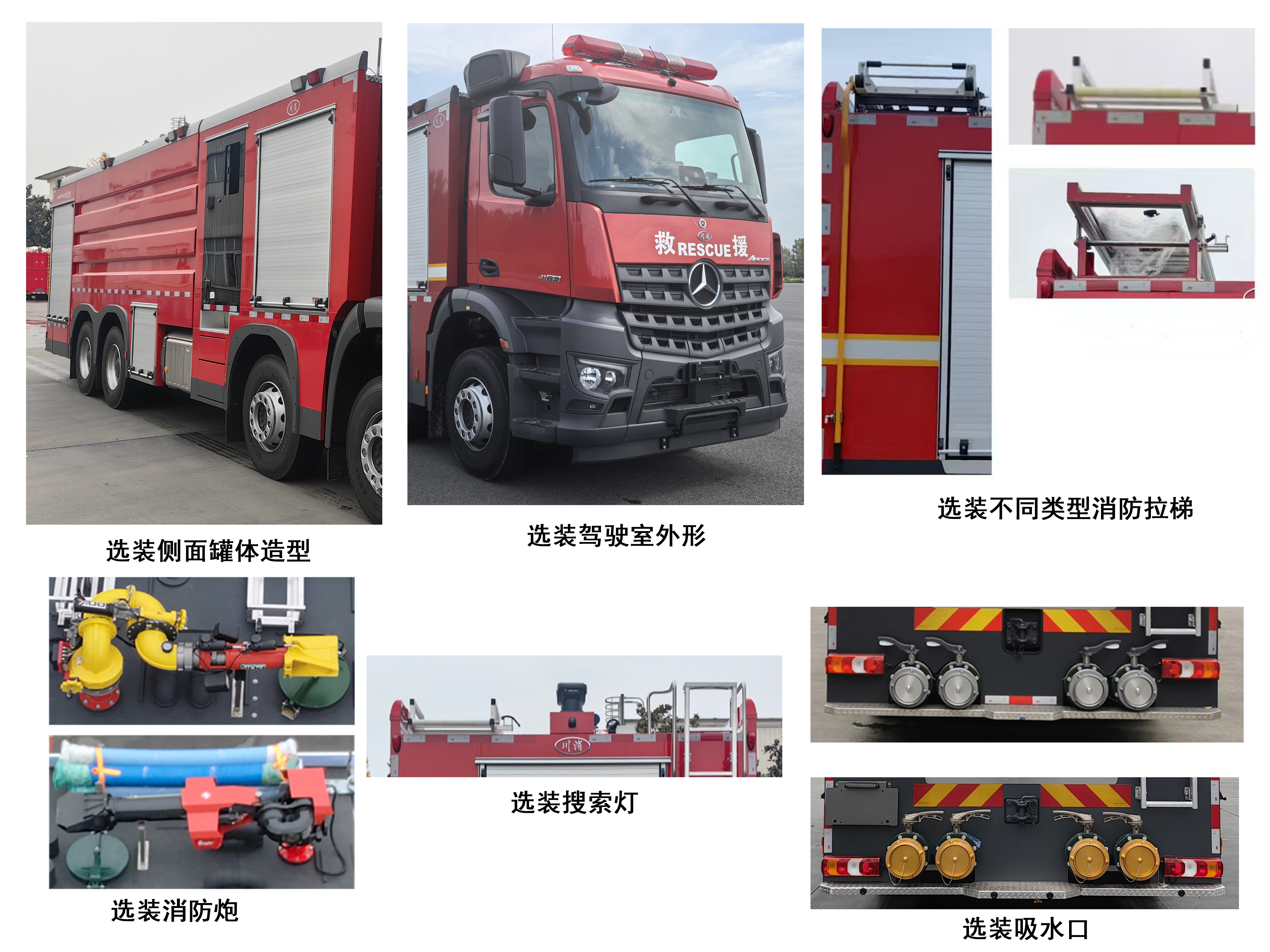 川消牌SXF5372GXFSG180/B水罐消防车公告图片