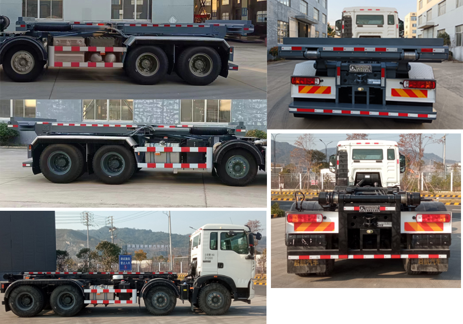 啟敬牌QHV5318ZXXZZ6車廂可卸式垃圾車公告圖片