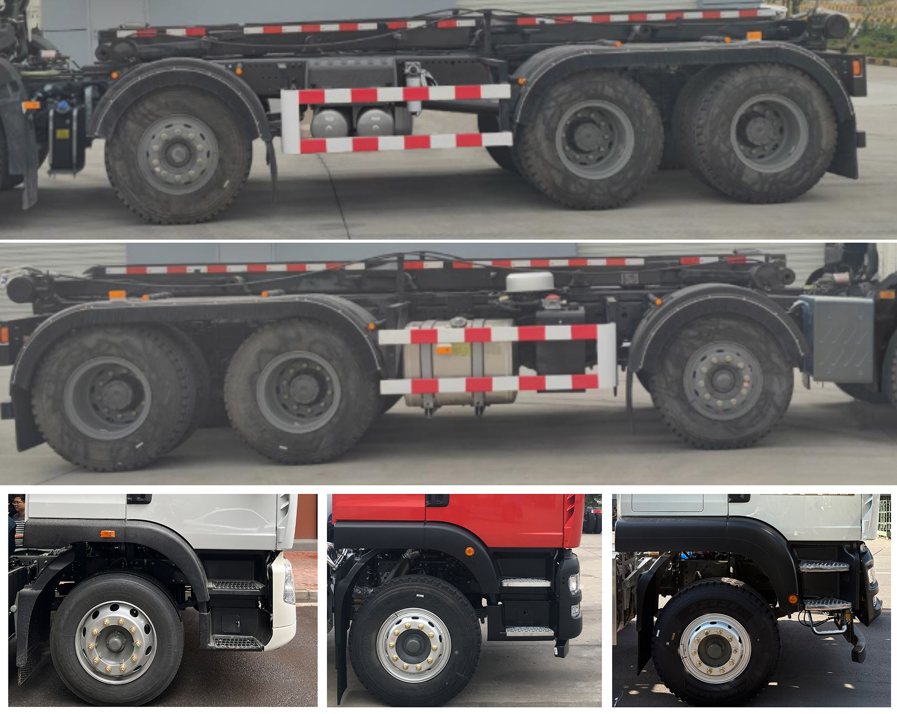 啟敬牌QHV5318ZXXZZ6車廂可卸式垃圾車公告圖片