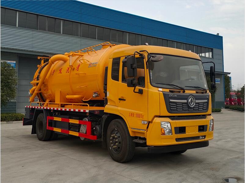 程力牌CL5181GQW6ZH清洗吸污车