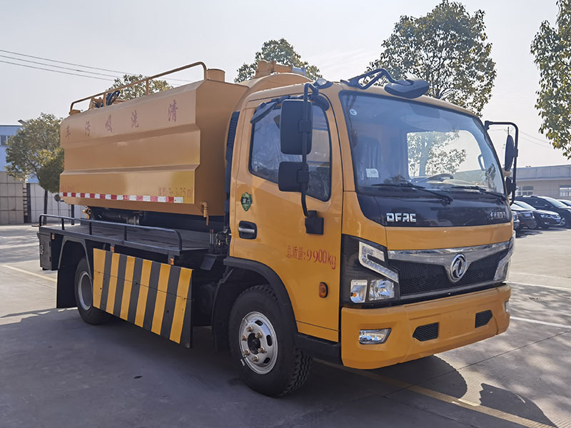 龙牧双星牌LMX5100GQWEQ6清洗吸污车