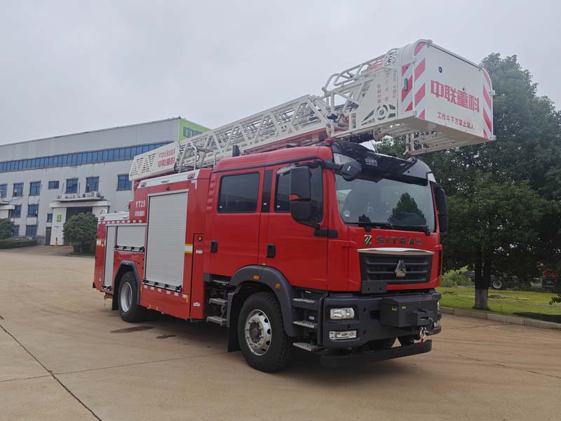 中联牌ZLF5190JXFYT25云梯消防车公告图片