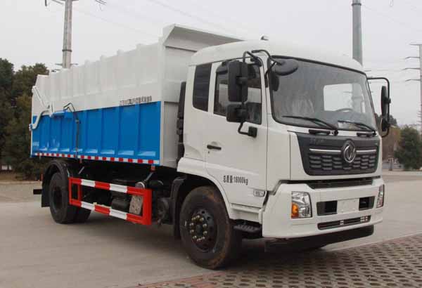 纵昂牌CLT5181ZXLDF6厢式垃圾车