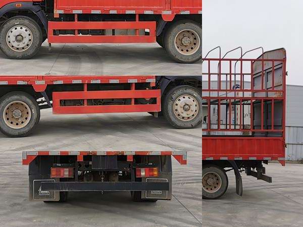 豪曼牌ZZ5048CCYF17FB3倉(cāng)柵式運(yùn)輸車公告圖片