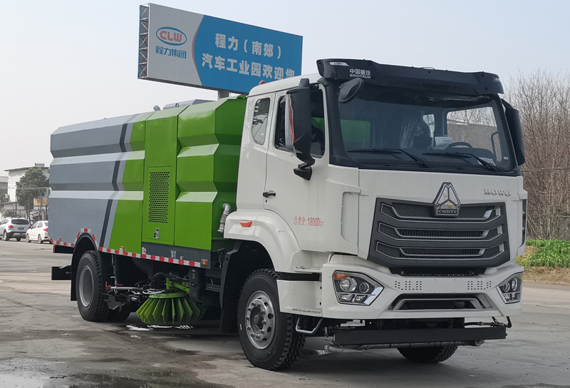 程力威牌CLW5182TXSZ6洗扫车