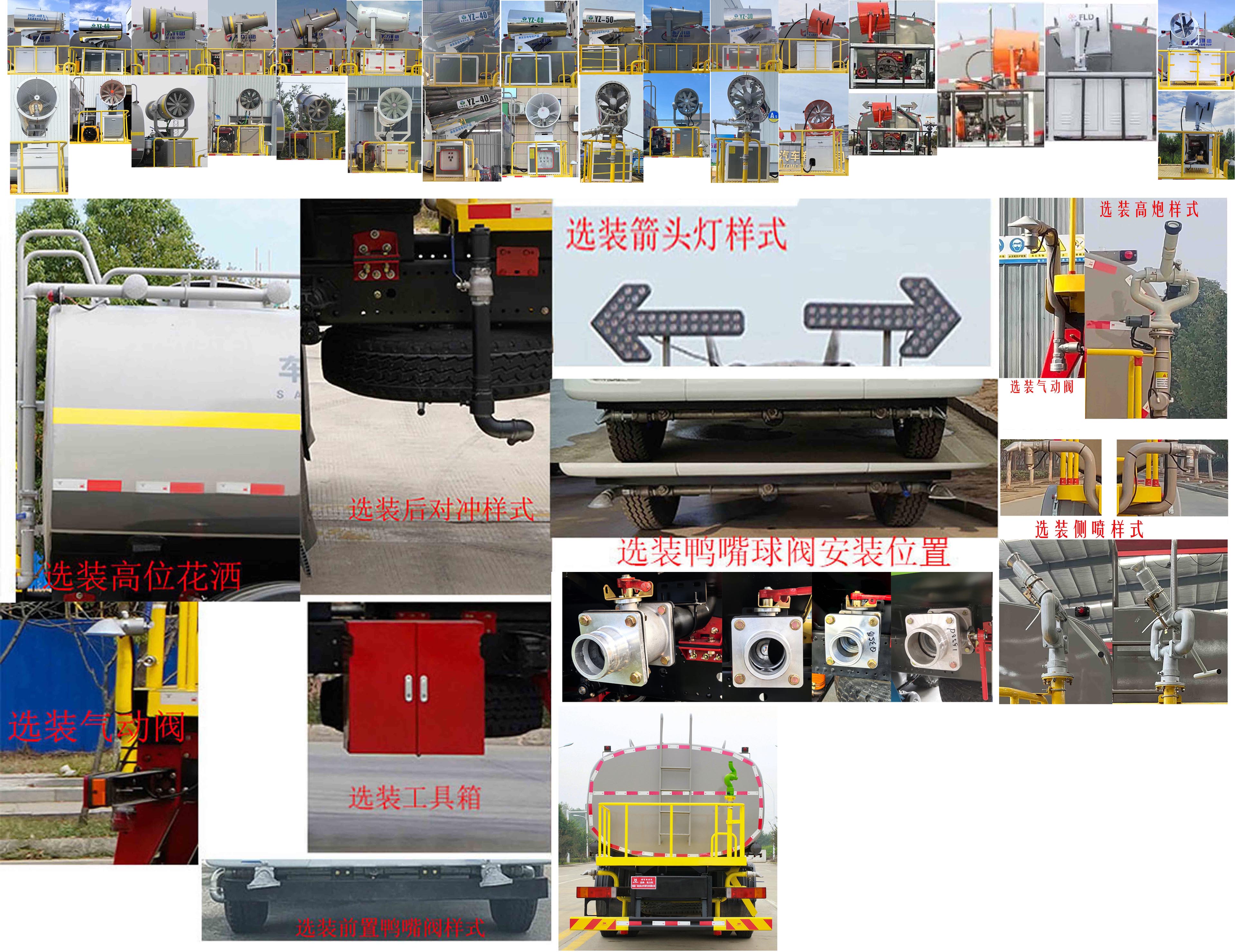 凯力风牌KLF5310GPSD6绿化喷洒车公告图片