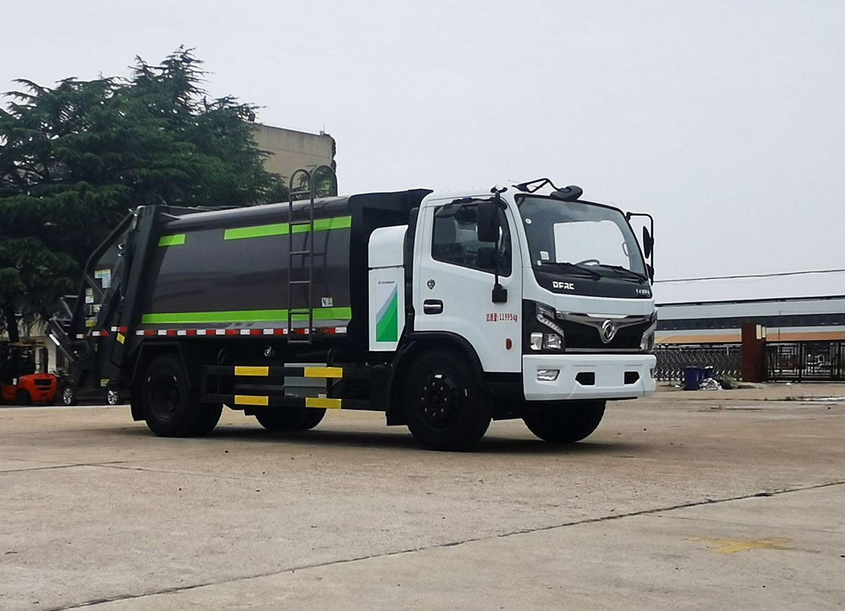 东风牌EQ5127ZYSTACPHEV插电式混合动力压缩式垃圾车