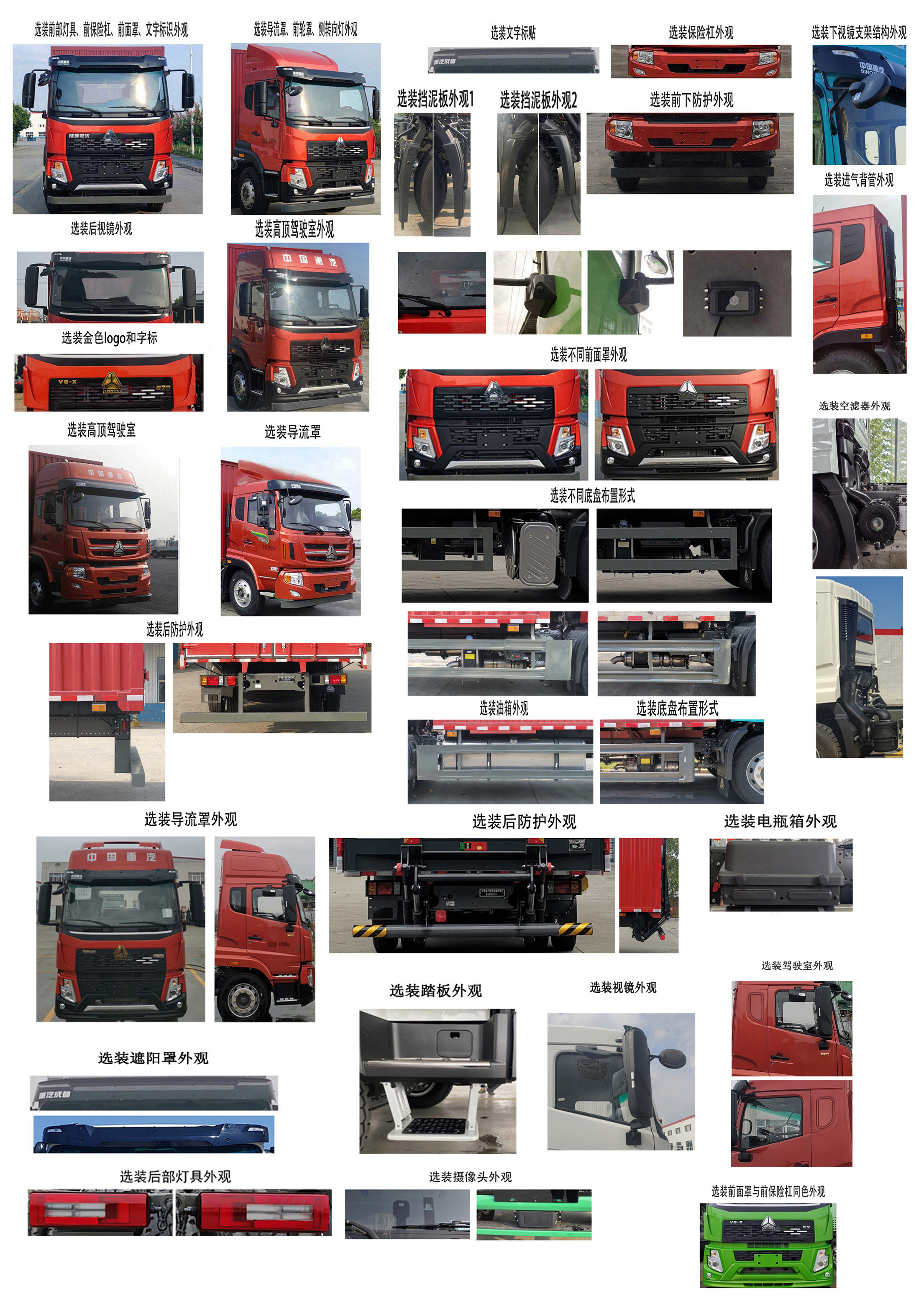 豪沃牌ZZ5184XXYN7117F11厢式运输车公告图片