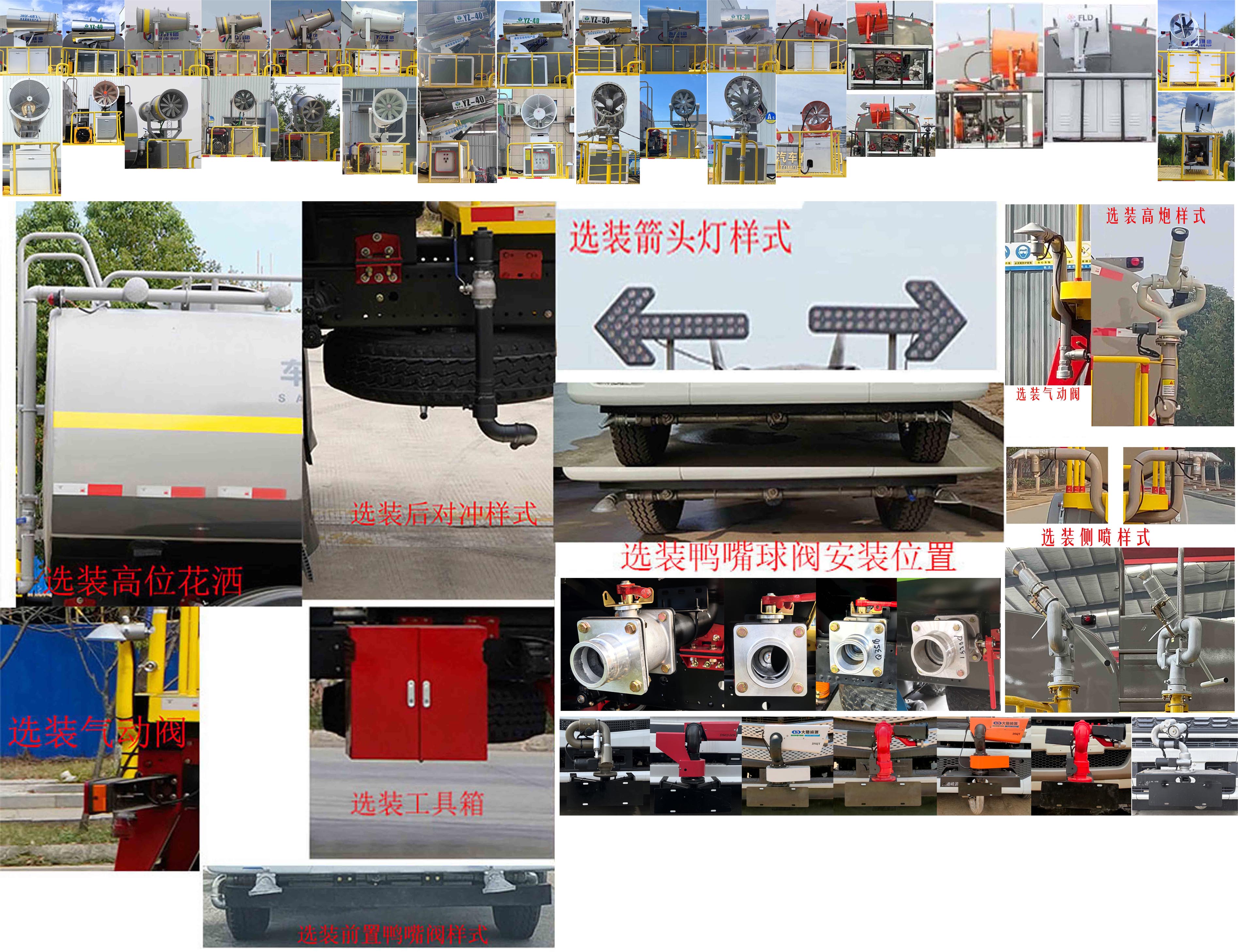 凯力风牌KLF5251TDYZ6多功能抑尘车公告图片