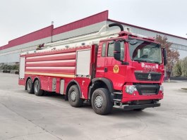 举高喷射消防车