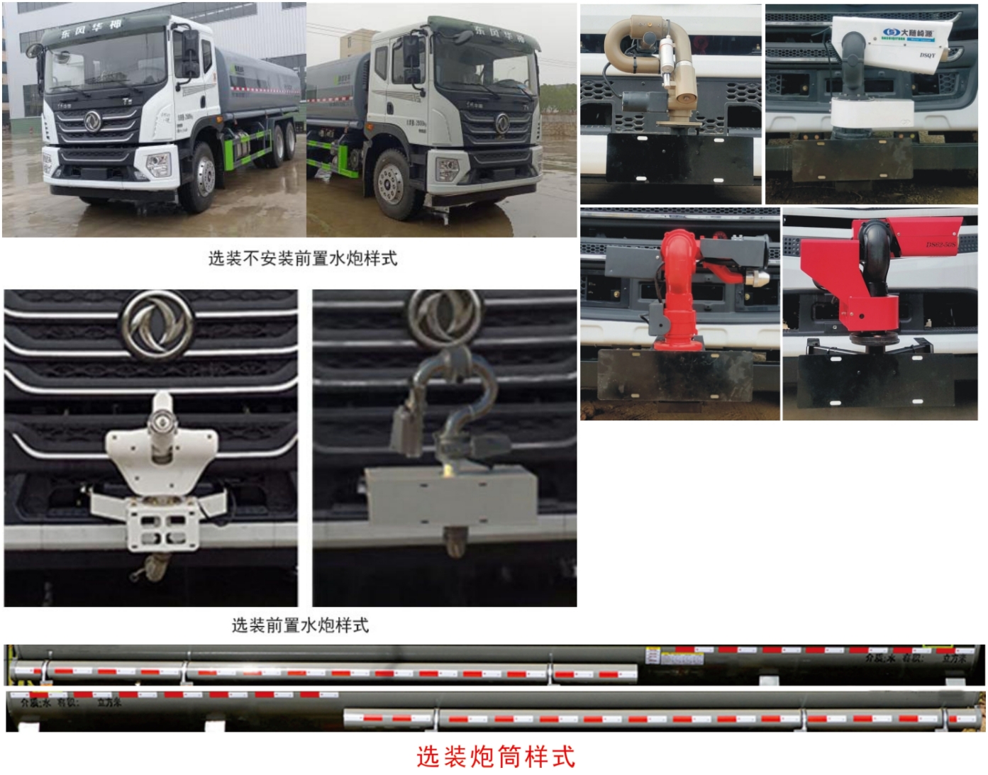 元年牌XSH5250GPSE6绿化喷洒车公告图片