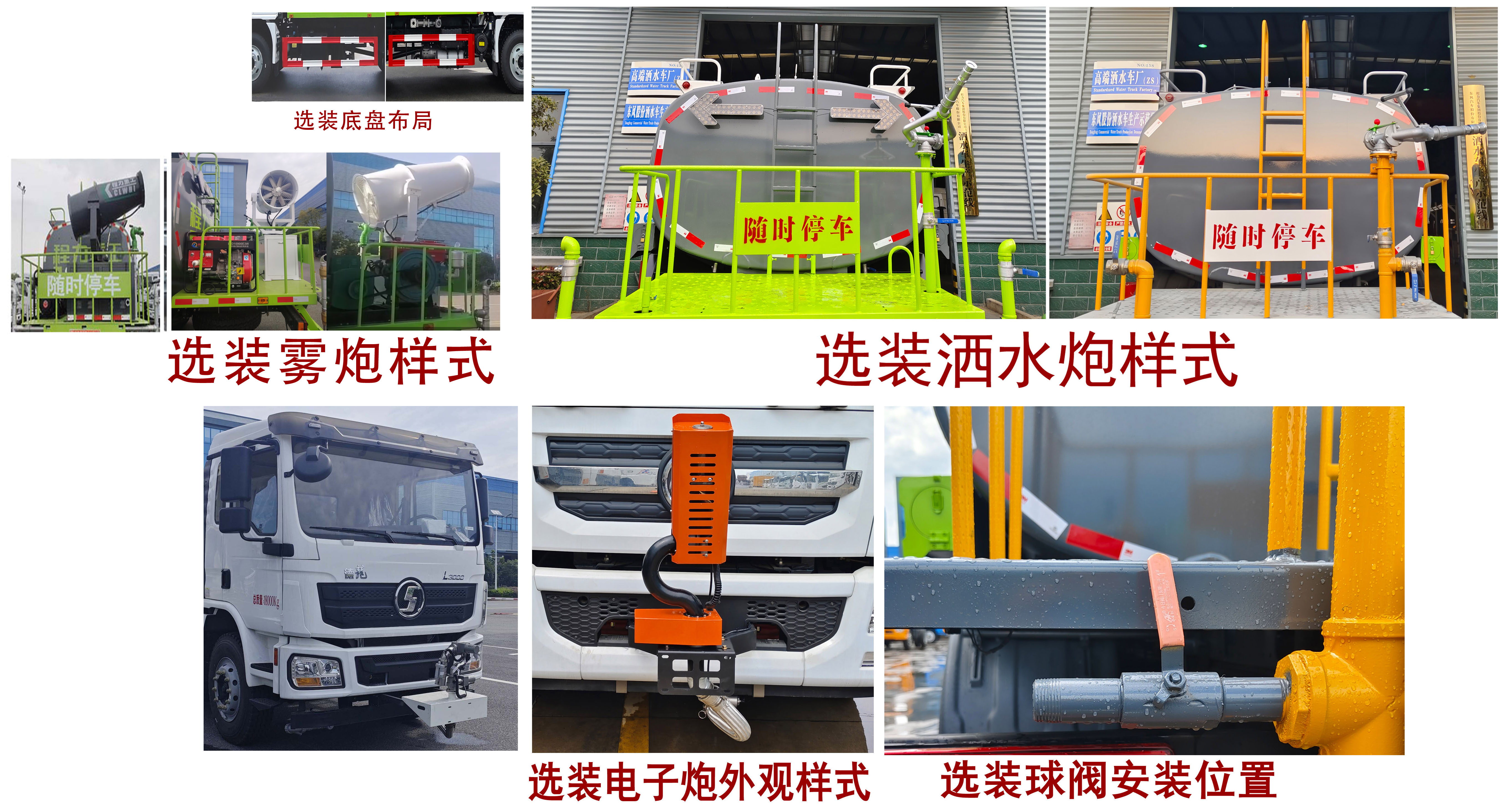 程力重工牌CLH5180GPSSX6绿化喷洒车公告图片